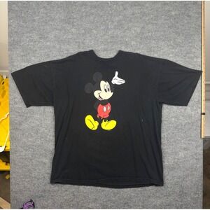 Vintage Mickey Unlimited Disney Double-Sided Graphic T Shirt‎ 3XL Made USA